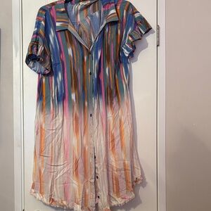 Umgee Multicolor Striped Dress